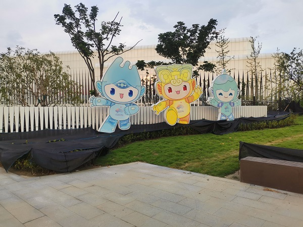 杭州亞運會手球館電子圍欄案例